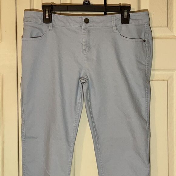 Lole Light Wash Yoga Skinny Ankle Jeans 12 - Picture 3 of 16